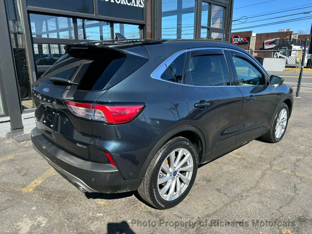 2022 Ford Escape Titanium Hybrid AWD - Carbonized Gray Metallic exterior view 2