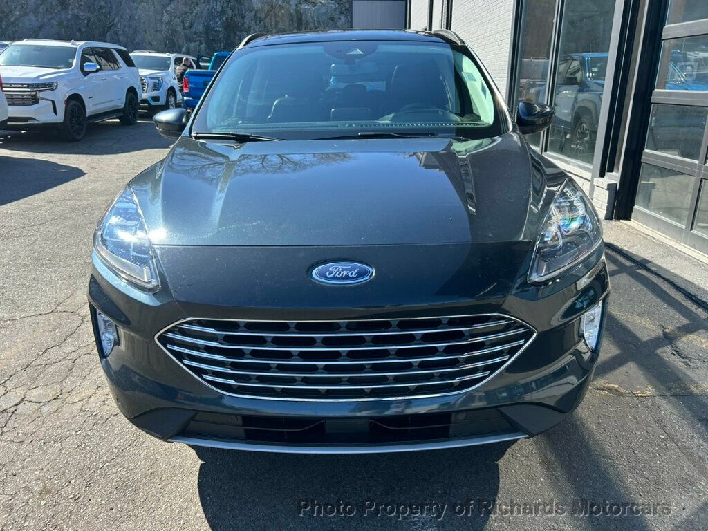 2022 Ford Escape Titanium Hybrid AWD - Carbonized Gray Metallic exterior view 6
