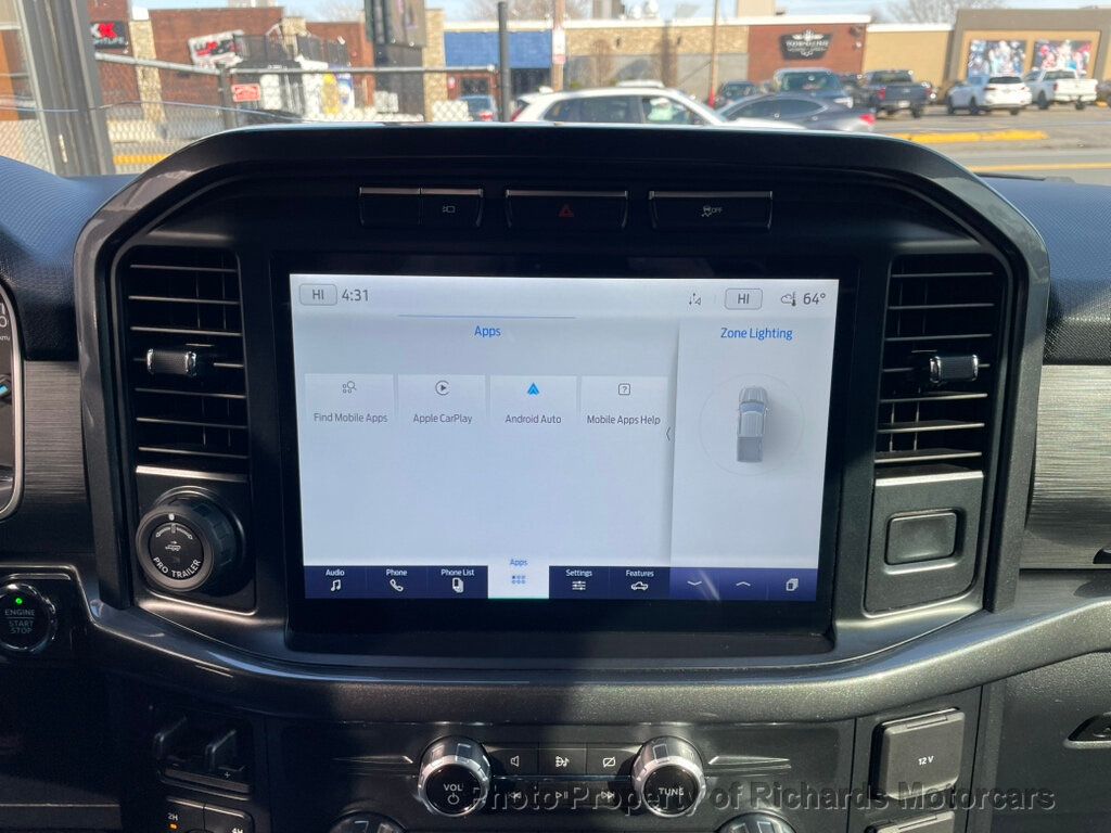 2022 Ford F-150 XLT 4WD SuperCrew 6.5' Box - Rapid Red Metallic Tinted Clearcoat exterior view 13