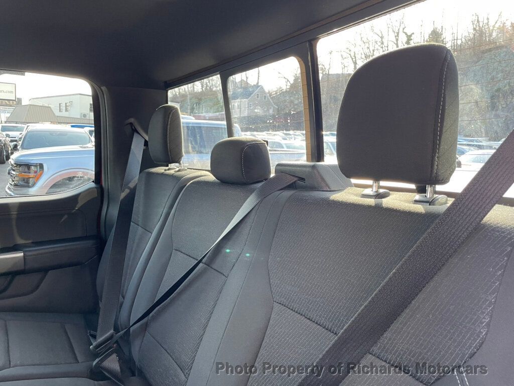 2022 Ford F-150 XLT 4WD SuperCrew 6.5' Box - Rapid Red Metallic Tinted Clearcoat exterior view 20