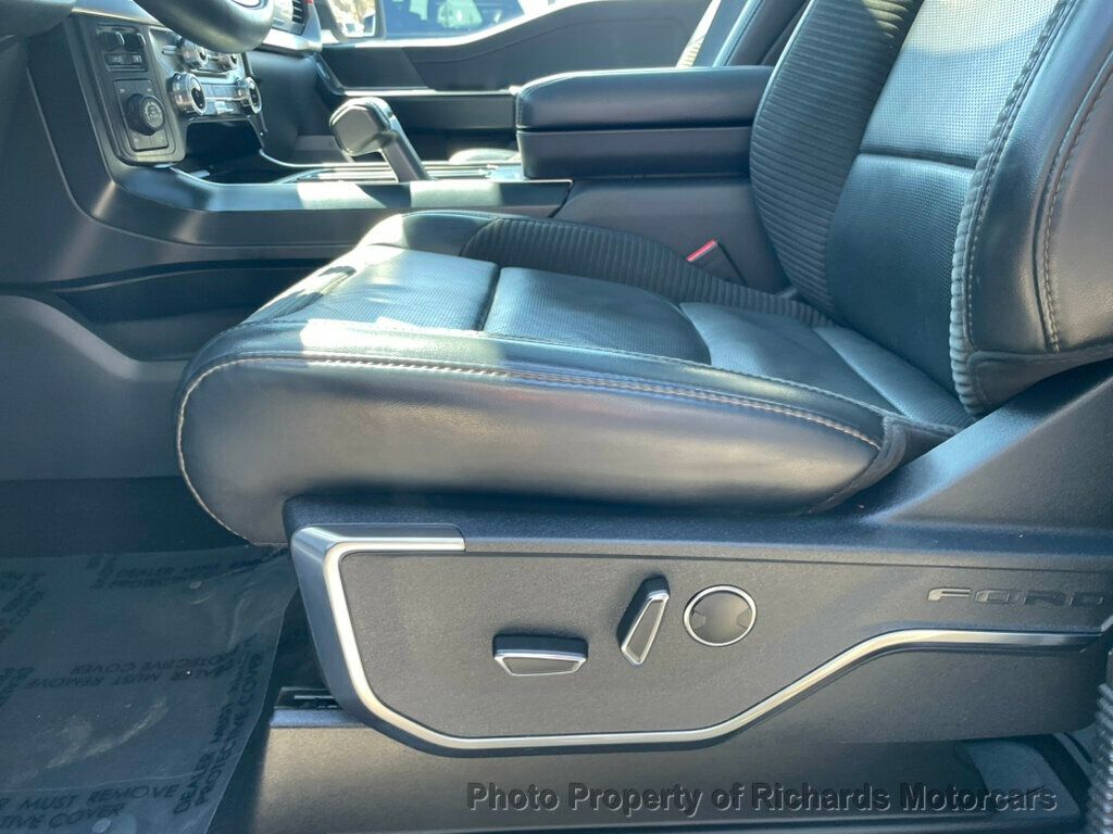 2022 Ford F-150 Raptor 4WD SuperCrew 5.5' Box - Oxford White exterior view 13