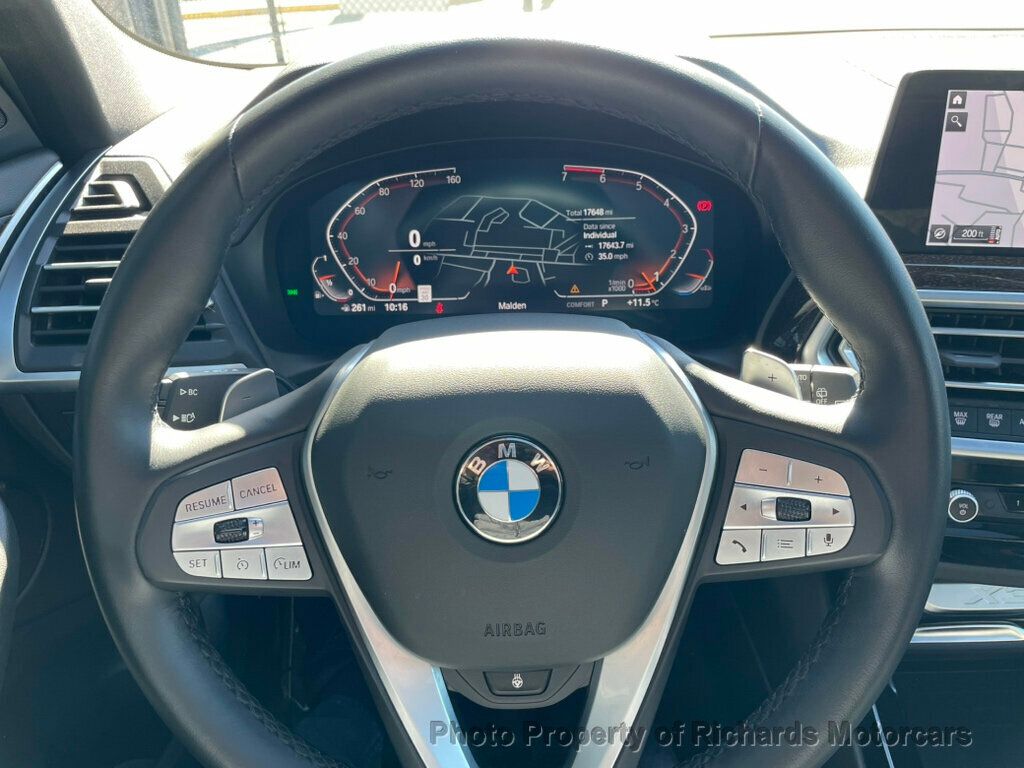 2023 BMW X3 xDrive30i Sports Activity Vehicle - Black Sapphire Metallic exterior view 12