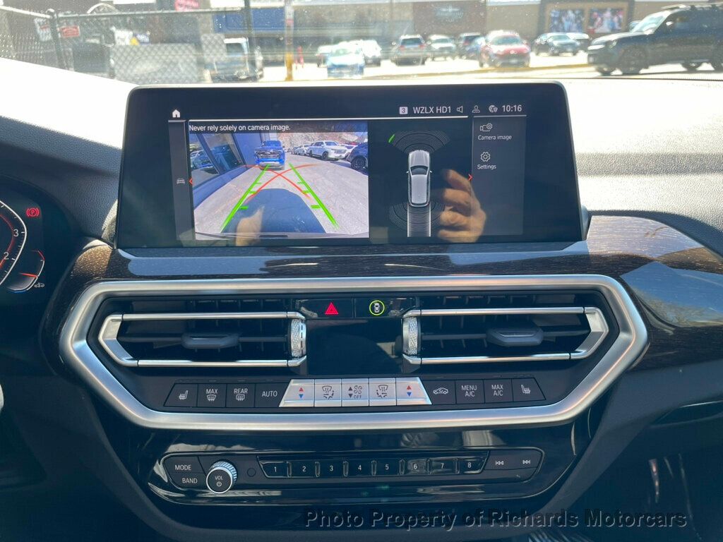 2023 BMW X3 xDrive30i Sports Activity Vehicle - Black Sapphire Metallic exterior view 14