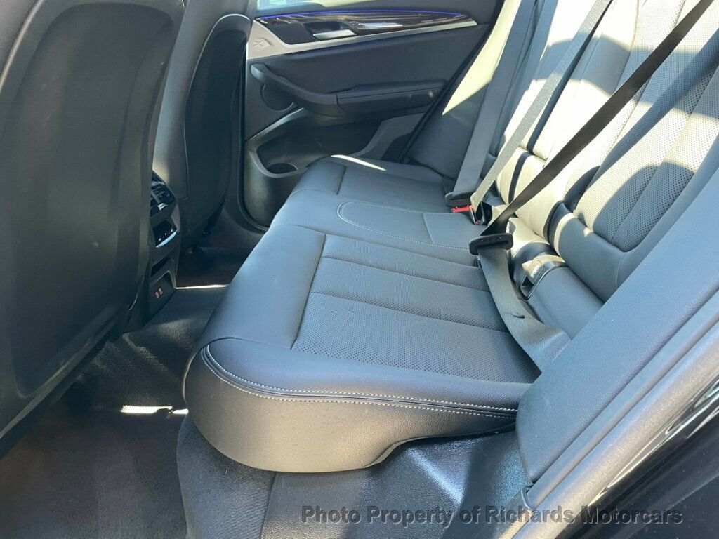 2023 BMW X3 xDrive30i Sports Activity Vehicle - Black Sapphire Metallic exterior view 15