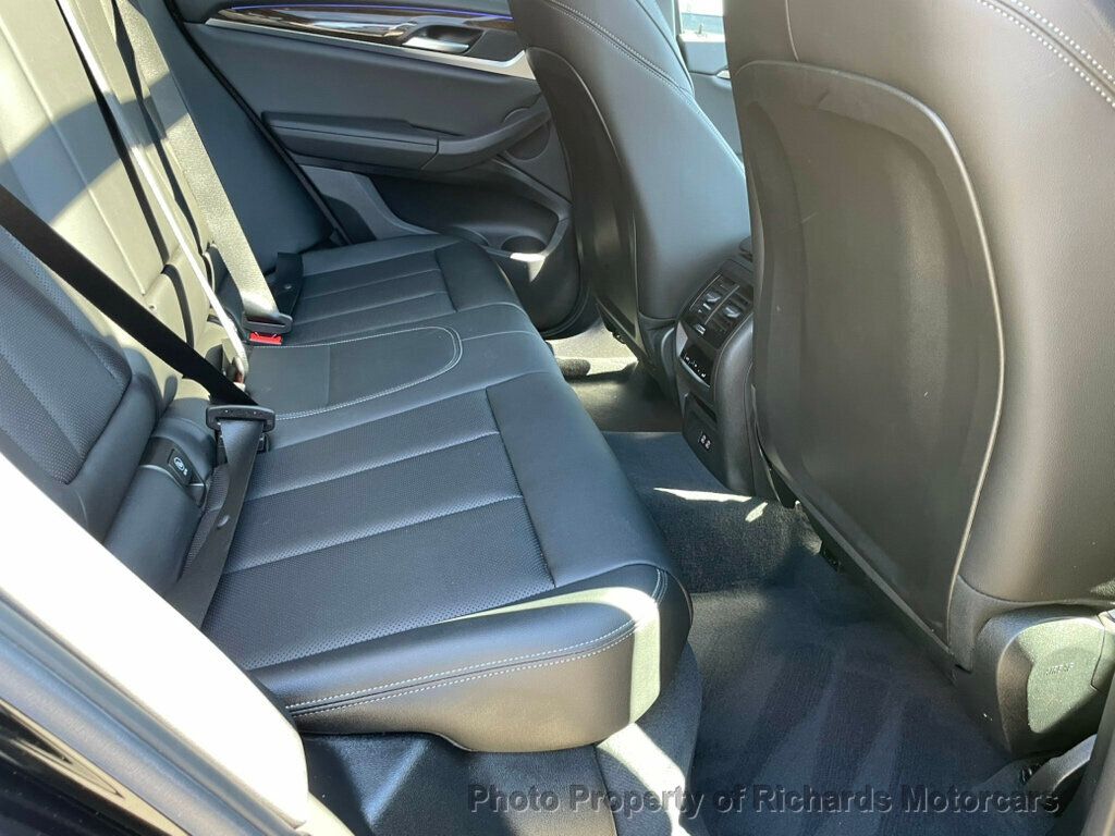 2023 BMW X3 xDrive30i Sports Activity Vehicle - Black Sapphire Metallic exterior view 19