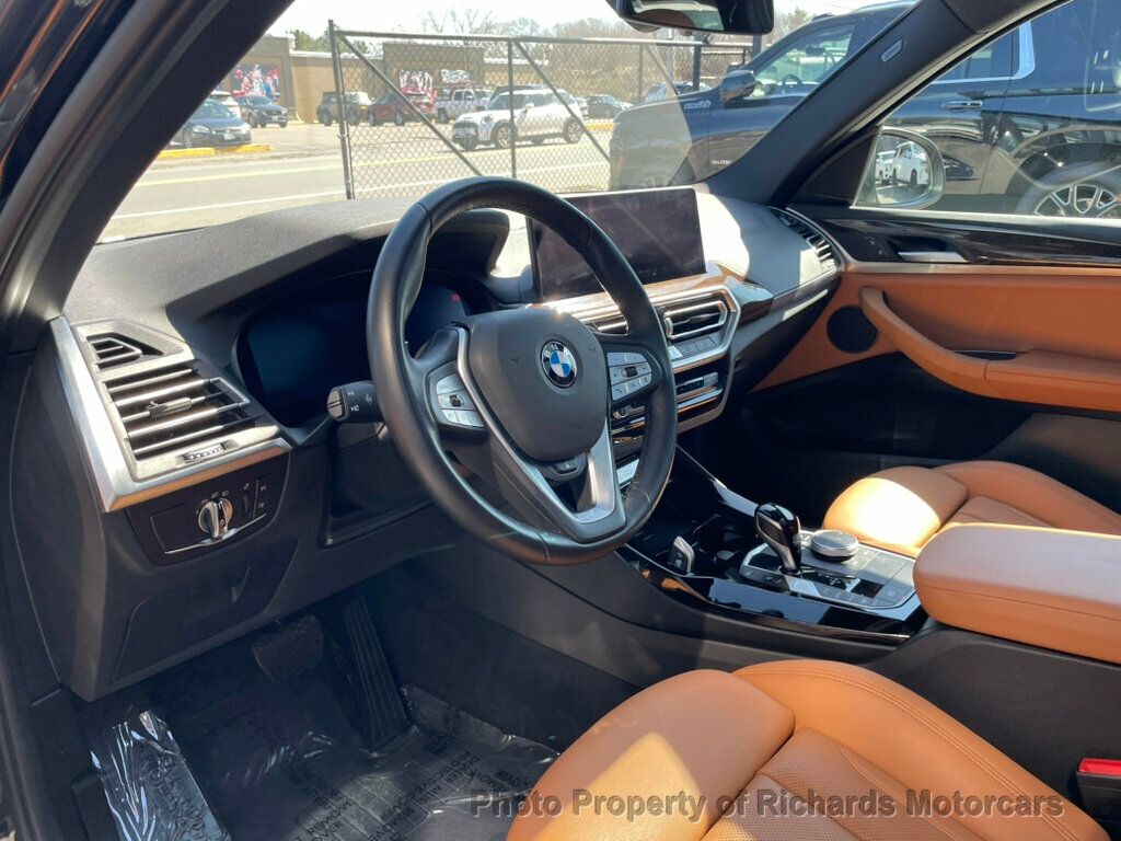 2023 BMW X3 xDrive30i Sports Activity Vehicle - Black Sapphire Metallic exterior view 10