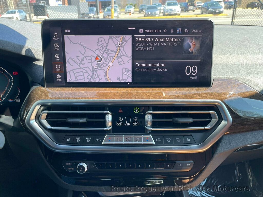 2023 BMW X3 xDrive30i Sports Activity Vehicle - Black Sapphire Metallic exterior view 13