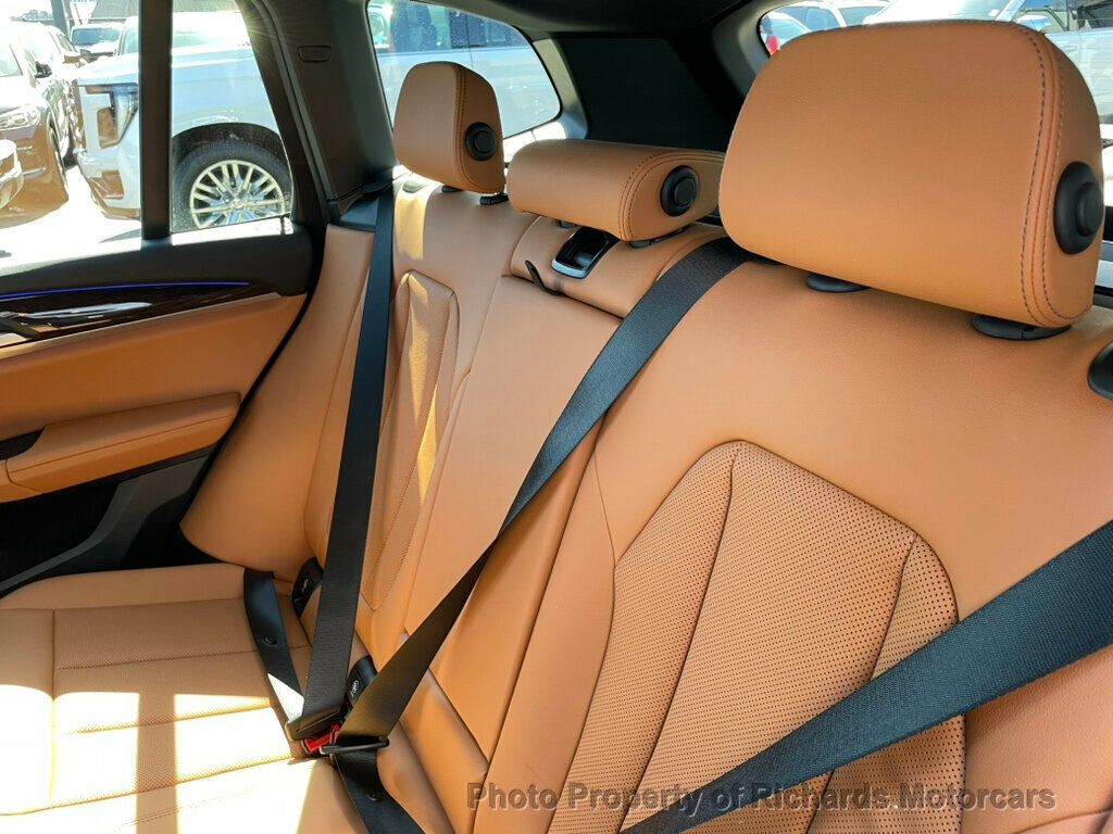 2023 BMW X3 xDrive30i Sports Activity Vehicle - Black Sapphire Metallic exterior view 17