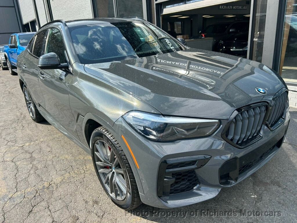 2022 BMW X6 xDrive40i Sports Activity - Dravit Grey Metallic exterior view 8