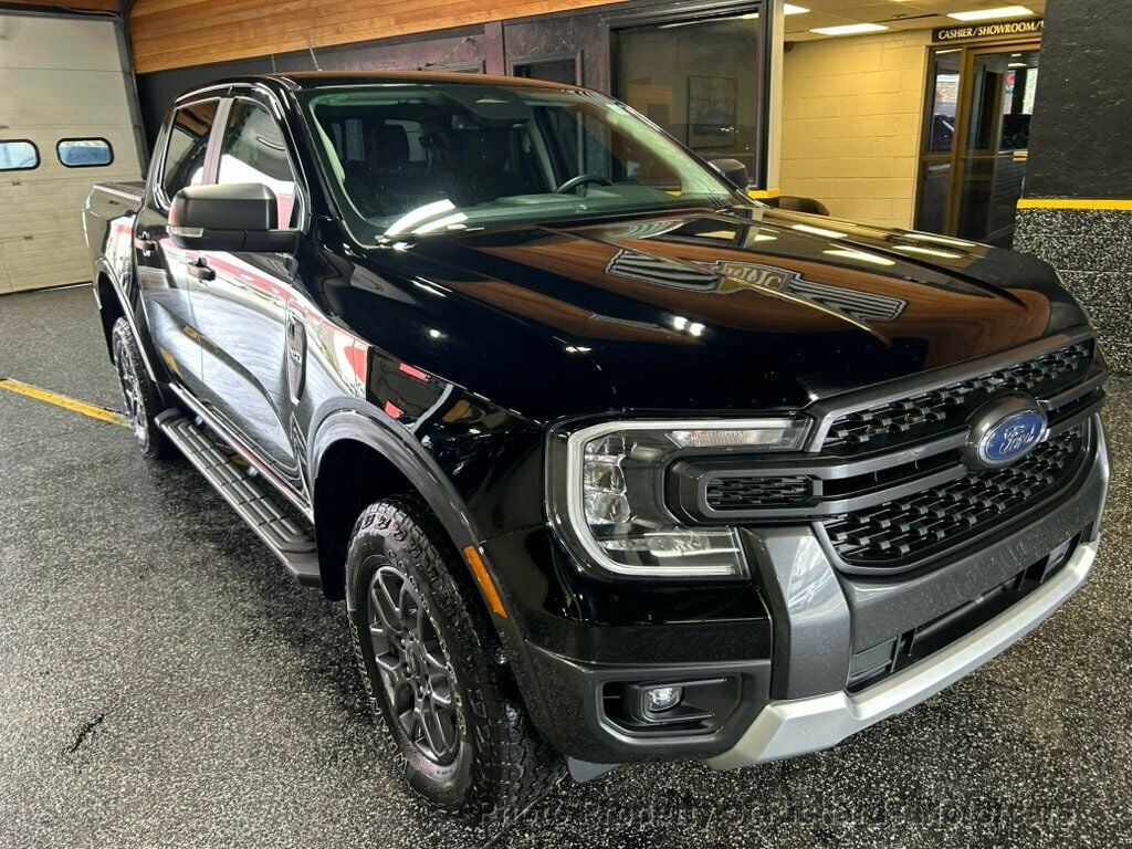 2024 Ford Ranger XLT 4WD SuperCrew 5' Box - Shadow Black exterior view 9