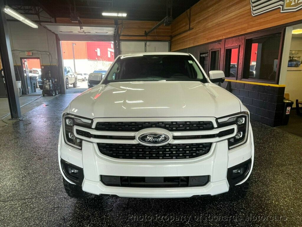 2024 Ford Ranger LARIAT 4WD SuperCrew 5' Box - Oxford White exterior view 4