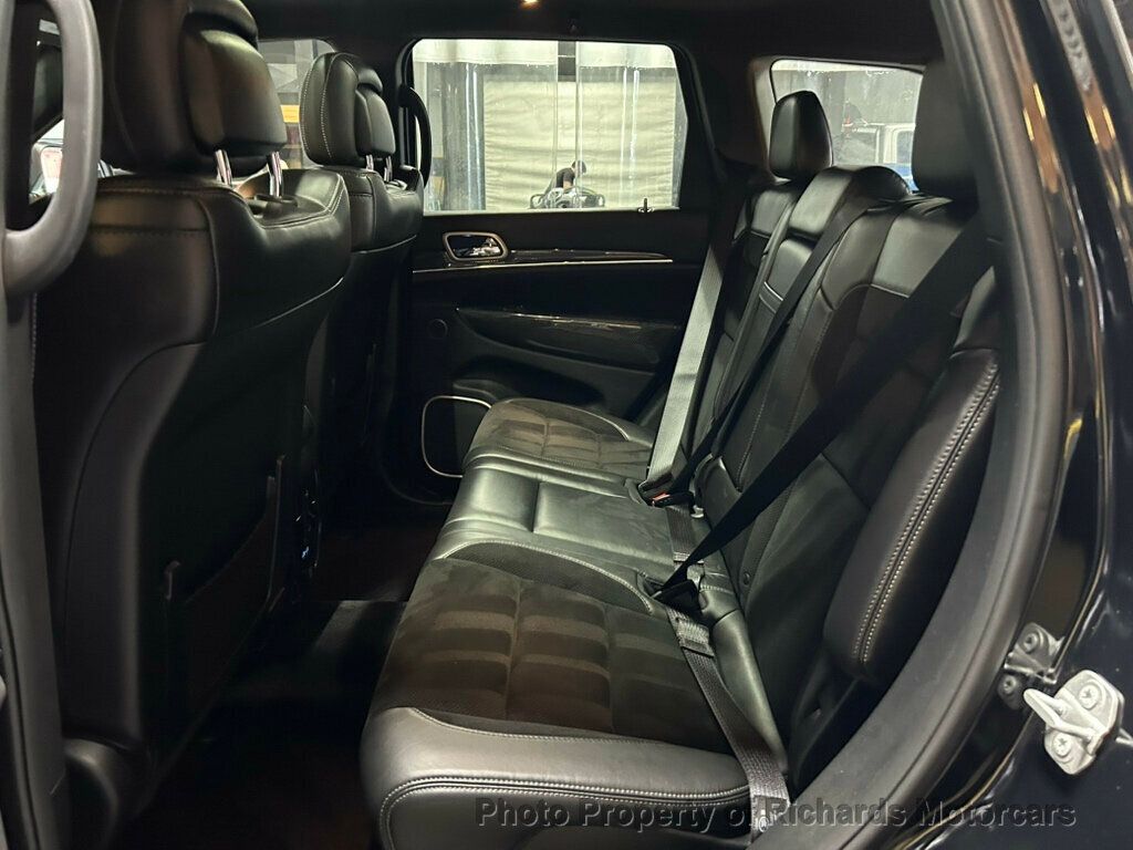 2018 Jeep Grand Cherokee SRT 4x4 - Diamond Black Crystal Pearlcoat exterior view 18