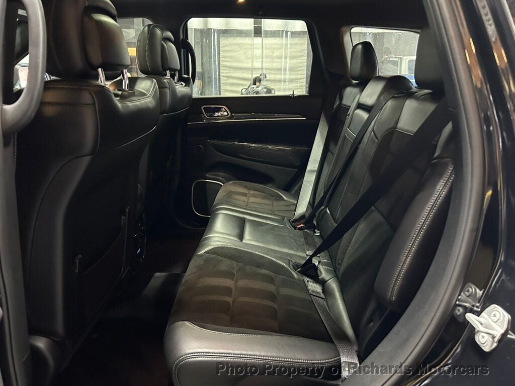 2018 Jeep Grand Cherokee SRT 4x4 - Diamond Black Crystal Pearlcoat exterior view 19