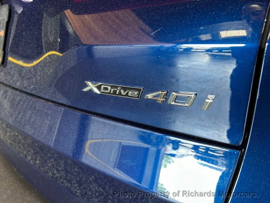 2025 BMW X5 xDrive40i Sports Activity Vehicle - Marina Bay Blue Metallic exterior view 9