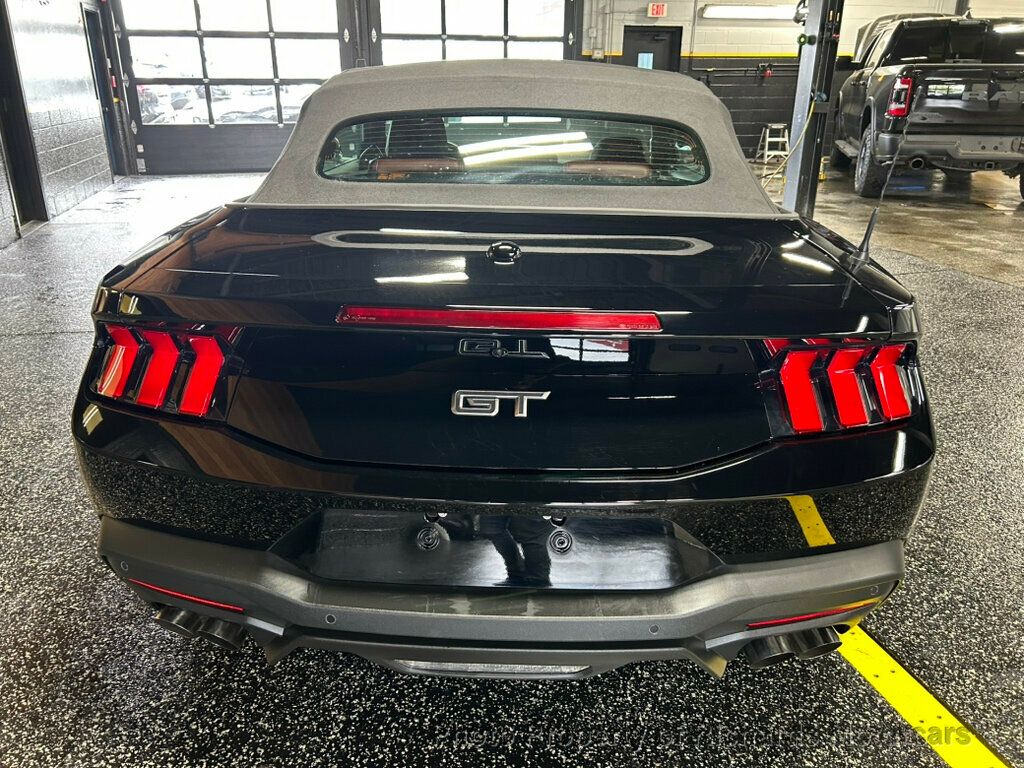 2025 Ford Mustang GT Premium Convertible - Shadow Black exterior view 4