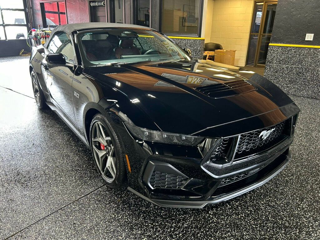 2025 Ford Mustang GT Premium Convertible - Shadow Black exterior view 8