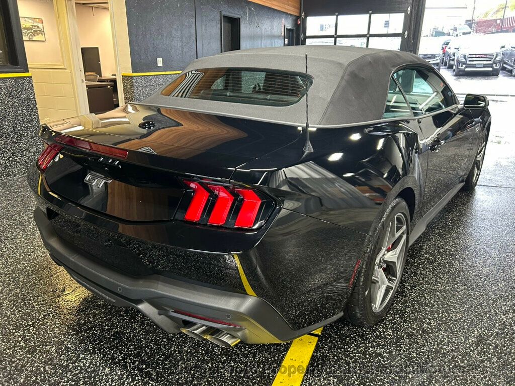 2025 Ford Mustang GT Premium Convertible - Shadow Black exterior view 3