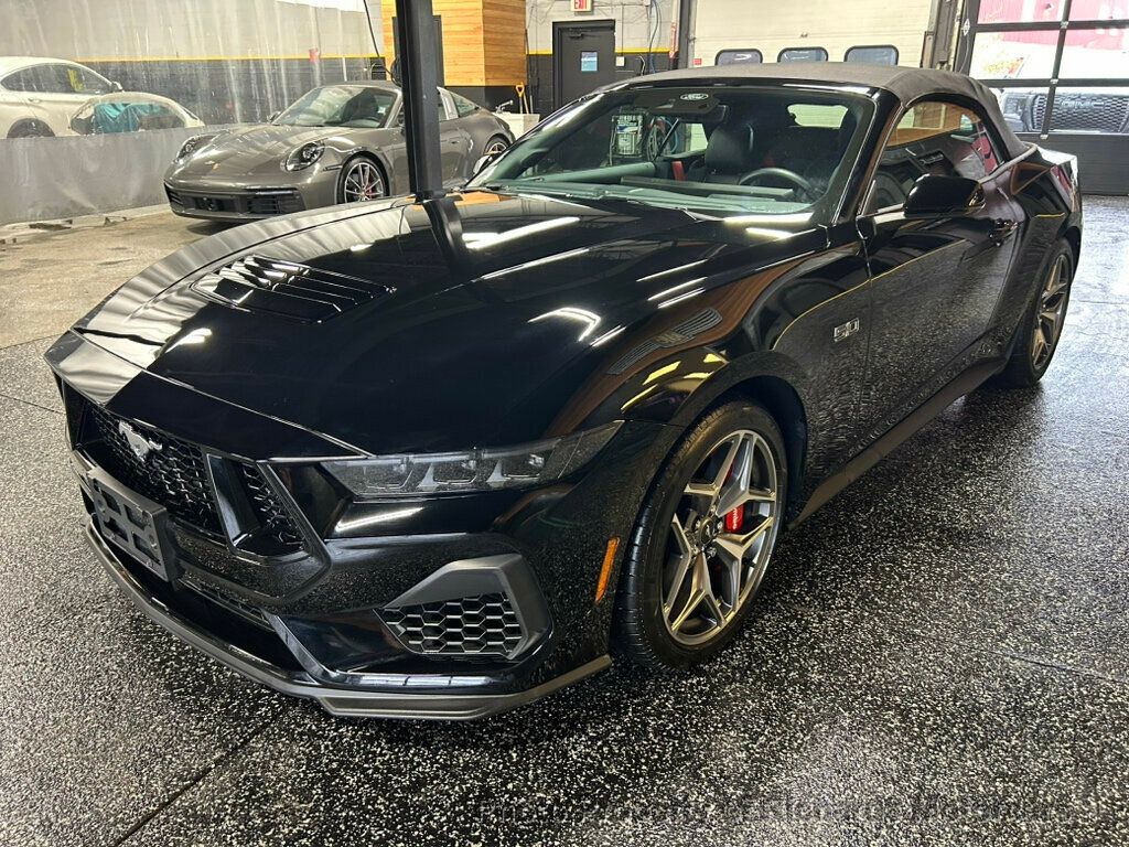 2025 Ford Mustang GT Premium Convertible - Shadow Black exterior view 7