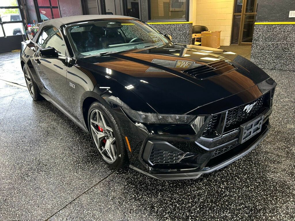2025 Ford Mustang GT Premium Convertible - Shadow Black exterior view 9