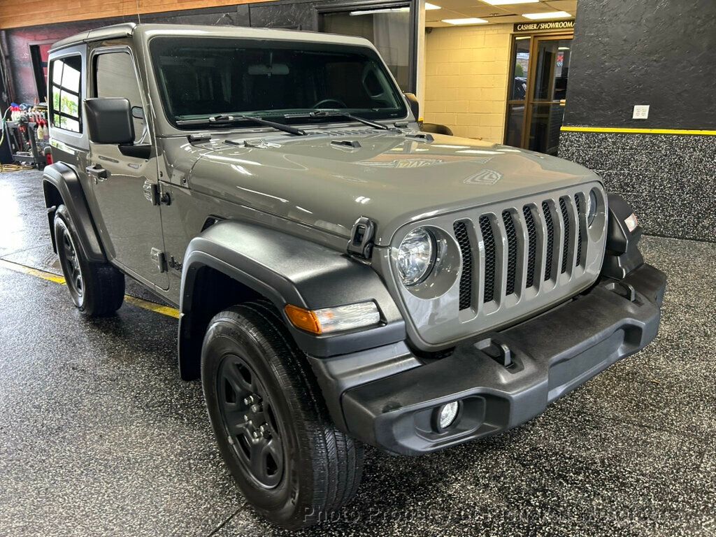2023 Jeep Wrangler Sport 2 Door 4x4 - Sting-Gray Clearcoat exterior view 9