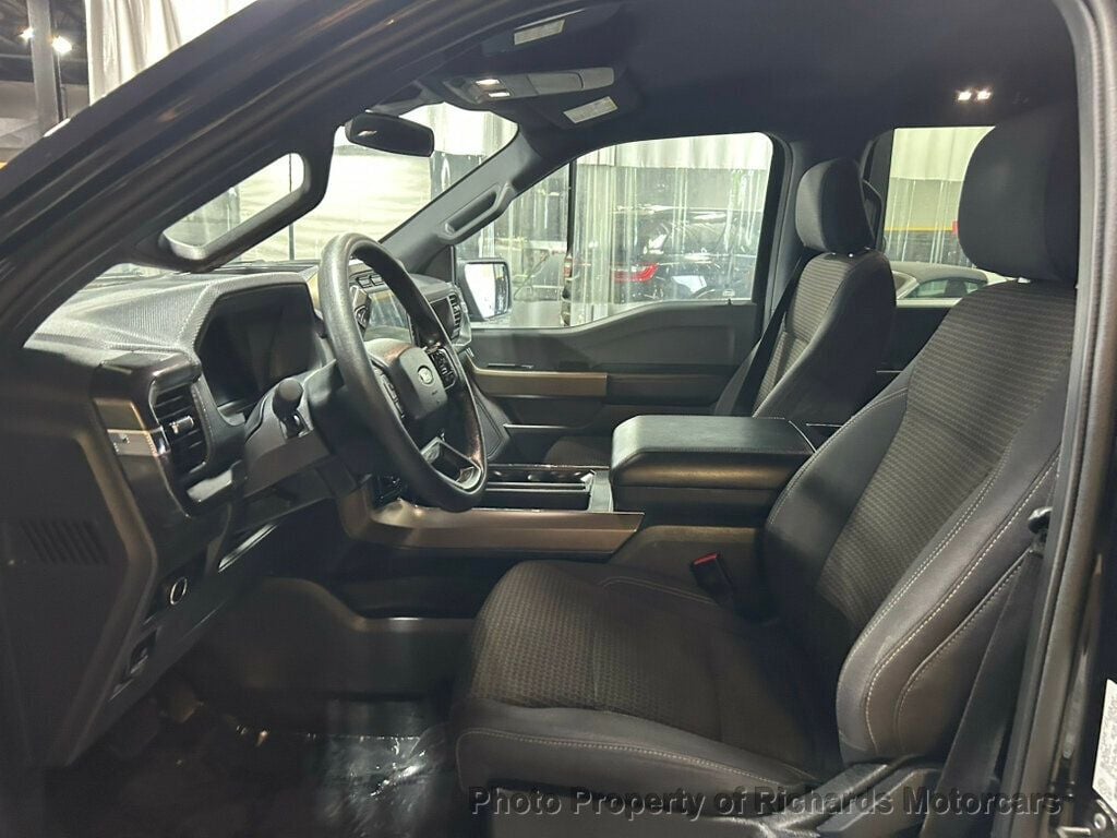 2024 Ford F-150 STX 4WD SuperCrew 5.5' Box - Agate Black Metallic exterior view 12