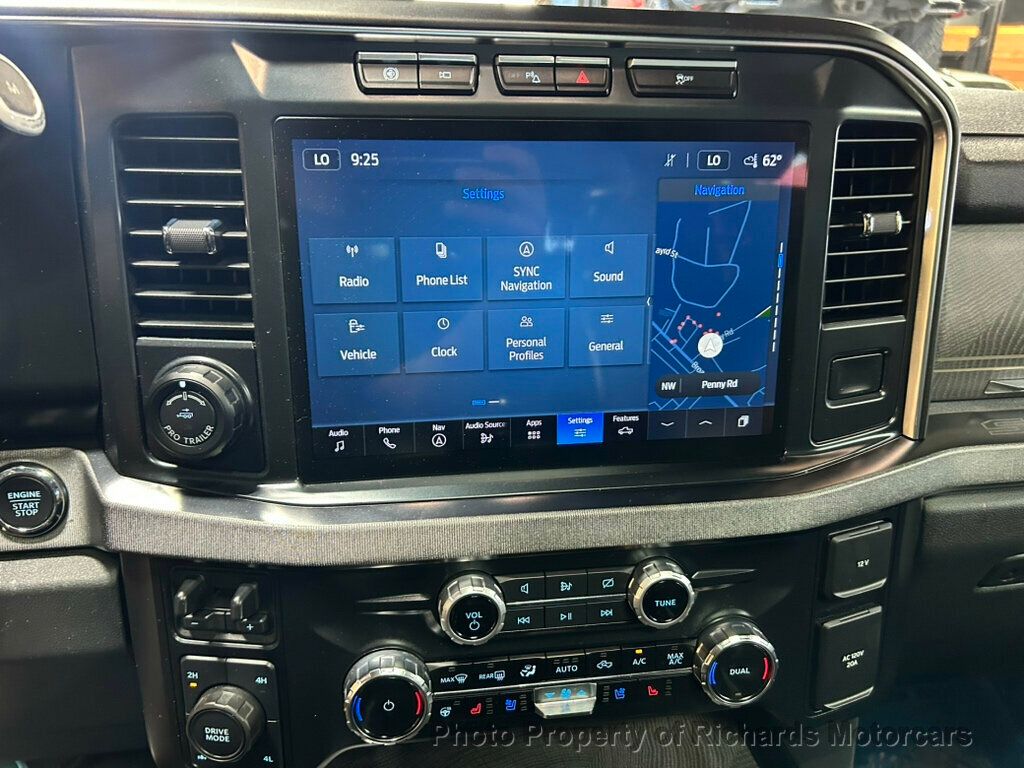 2023 Ford Super Duty F-250 SRW Platinum 4WD Crew Cab 6.75' Box - Agate Black Metallic exterior view 14
