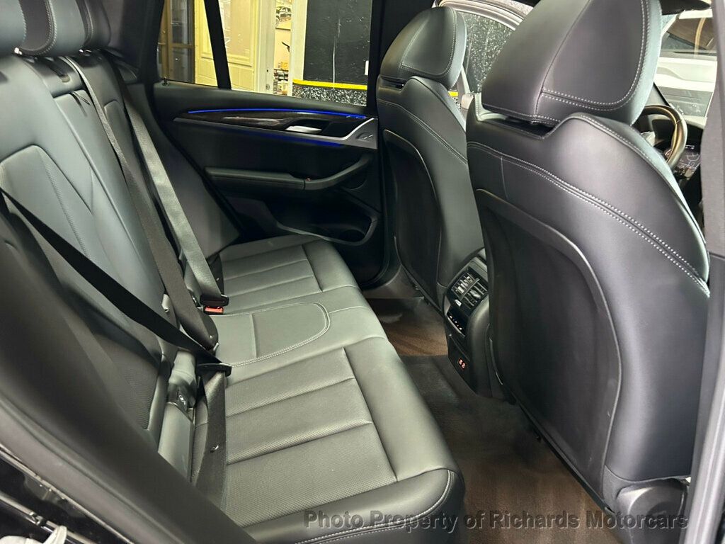 2023 BMW X3 xDrive30i Sports Activity Vehicle - Black Sapphire Metallic exterior view 19