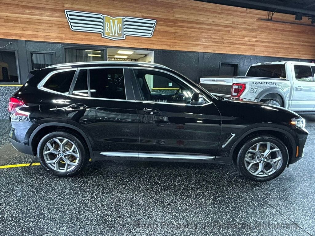 2023 BMW X3 xDrive30i Sports Activity Vehicle - Black Sapphire Metallic exterior view 2