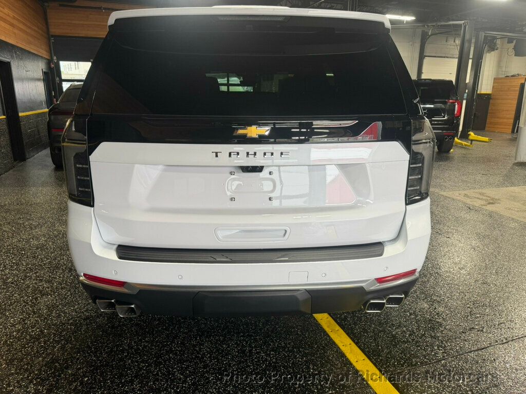 2026 Chevrolet Tahoe 4WD 4dr High Country - Polar White Tricoat exterior view 4