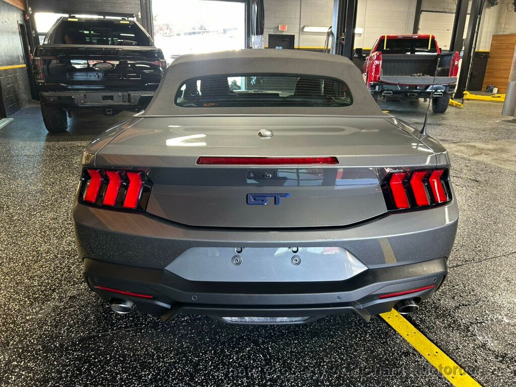 2025 Ford Mustang GT Premium Convertible - Carbonized Gray Metallic exterior view 6