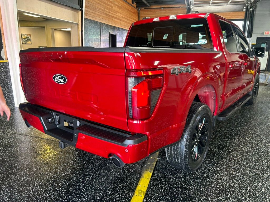 2024 Ford F-150 XLT 4WD SuperCrew 5.5' Box - Rapid Red Metallic Tinted Clearcoat exterior view 3