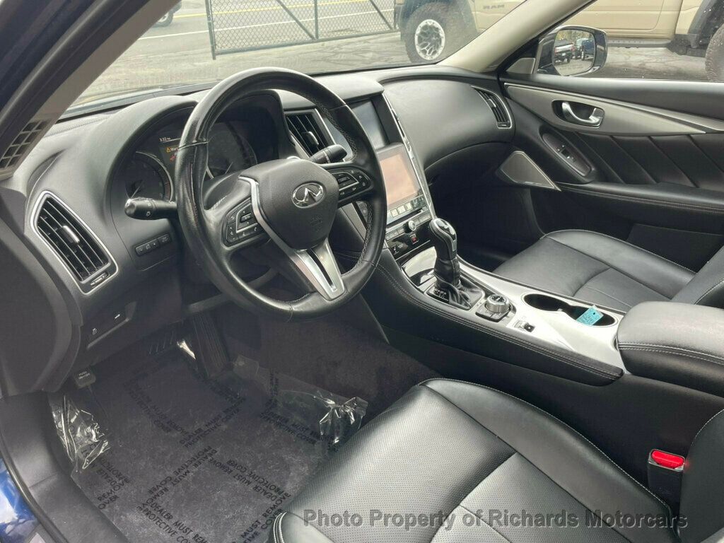 2024 INFINITI Q50 LUXE AWD - Grand Blue exterior view 13