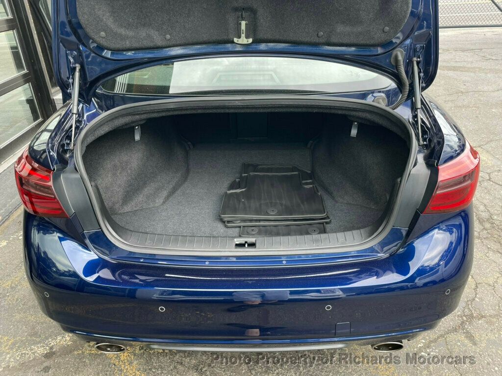 2024 INFINITI Q50 LUXE AWD - Grand Blue exterior view 19