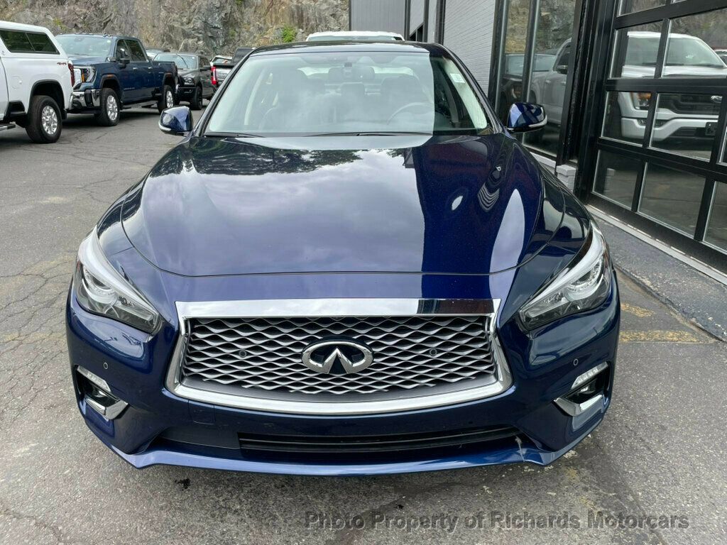 2024 INFINITI Q50 LUXE AWD - Grand Blue exterior view 3