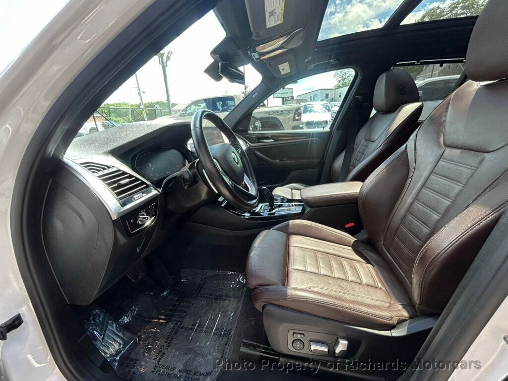 2021 BMW X3 xDrive30i Sports Activity Vehicle - Alpine White exterior view 10