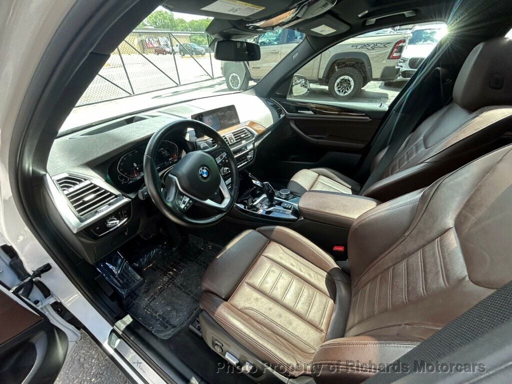2021 BMW X3 xDrive30i Sports Activity Vehicle - Alpine White exterior view 11