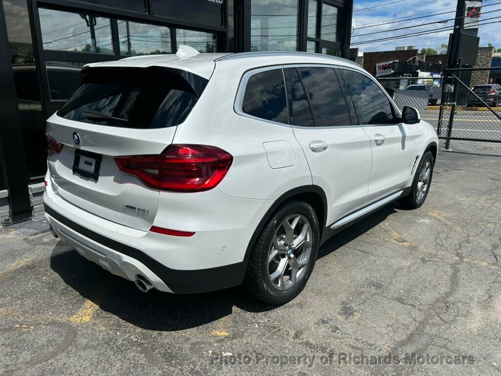 2021 BMW X3 xDrive30i Sports Activity Vehicle - Alpine White exterior view 2