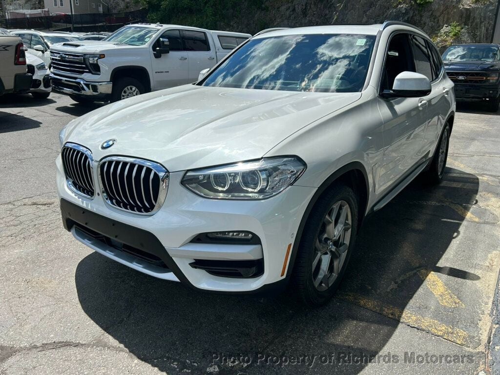 2021 BMW X3 xDrive30i Sports Activity Vehicle - Alpine White exterior view 5
