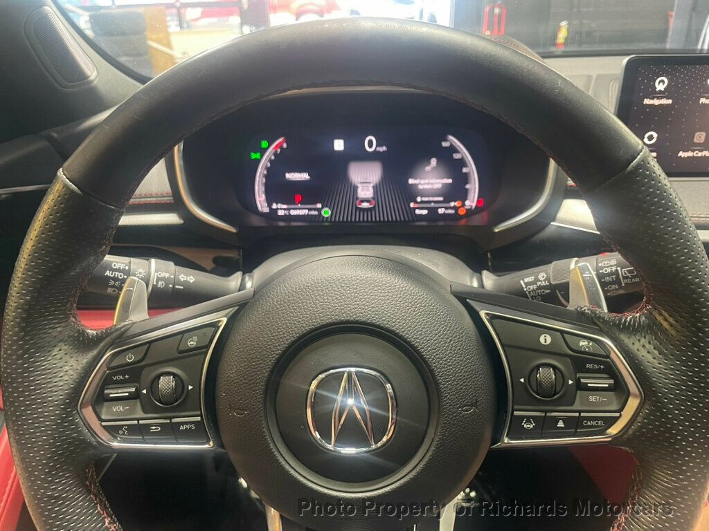2023 Acura MDX SH-AWD w/A-Spec Package - Majestic Black Pearl exterior view 11