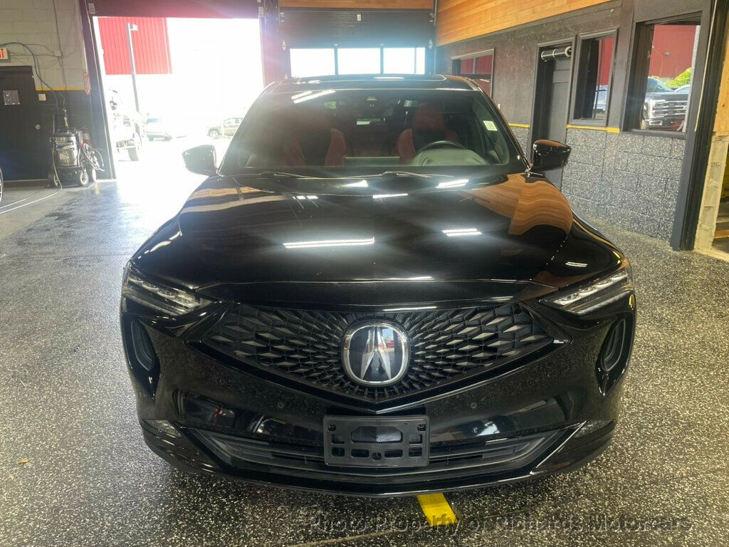 2023 Acura MDX SH-AWD w/A-Spec Package - Majestic Black Pearl exterior view 3