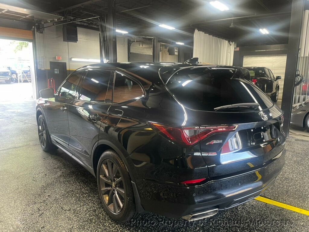 2023 Acura MDX SH-AWD w/A-Spec Package - Majestic Black Pearl exterior view 5