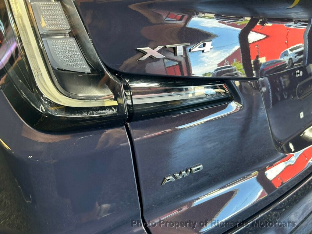 2024 Cadillac XT4 AWD 4dr Sport - Midnight Sky Metallic exterior view 12