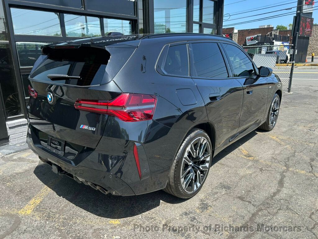 2025 BMW X3 M50 xDrive Sports Activity Vehicle - Black Sapphire Metallic exterior view 2
