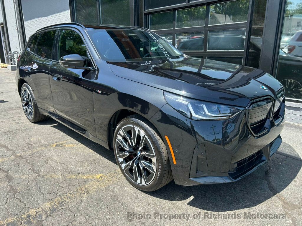 2025 BMW X3 M50 xDrive Sports Activity Vehicle - Black Sapphire Metallic exterior view 7