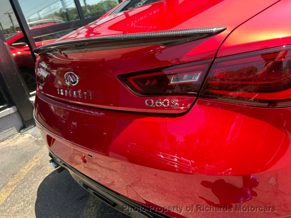 2022 INFINITI Q60 RED SPORT 400 AWD - Dynamic Sunstone Red exterior view 11