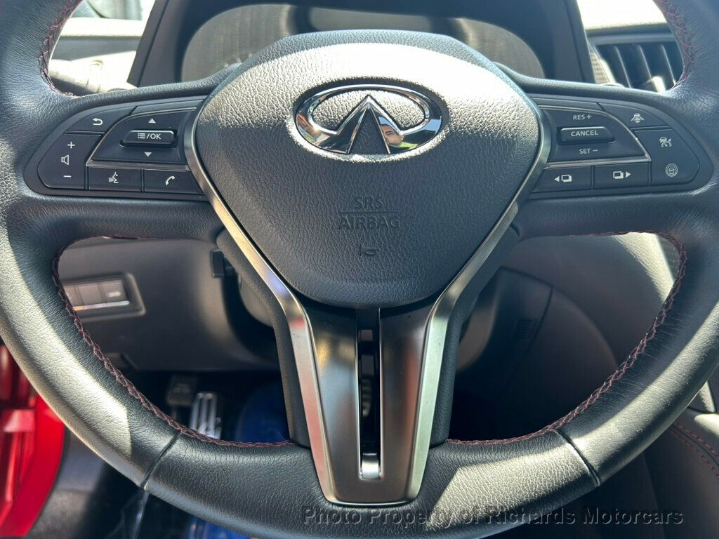 2022 INFINITI Q60 RED SPORT 400 AWD - Dynamic Sunstone Red exterior view 14