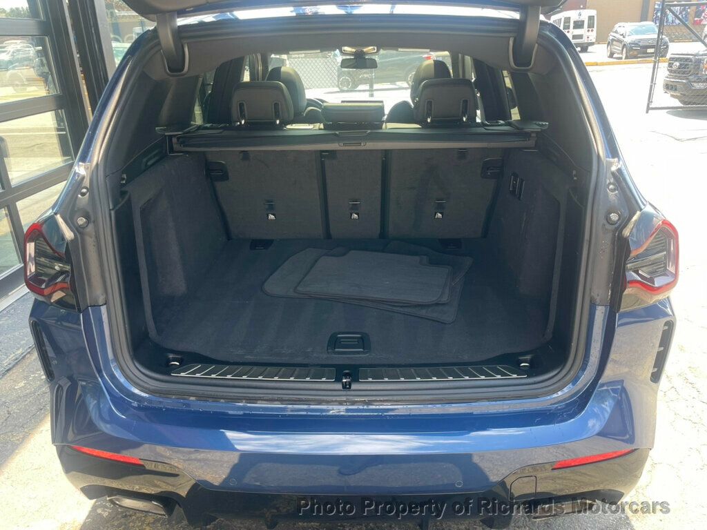 2023 BMW X3 xDrive30i Sports Activity Vehicle - Phytonic Blue Metallic exterior view 18