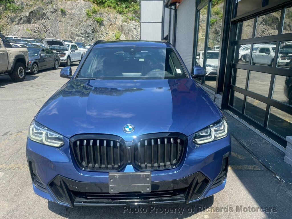 2023 BMW X3 xDrive30i Sports Activity Vehicle - Phytonic Blue Metallic exterior view 3
