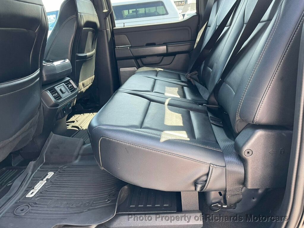 2024 Ford F-150 XLT 4WD SuperCrew 5.5' Box - Agate Black Metallic exterior view 15