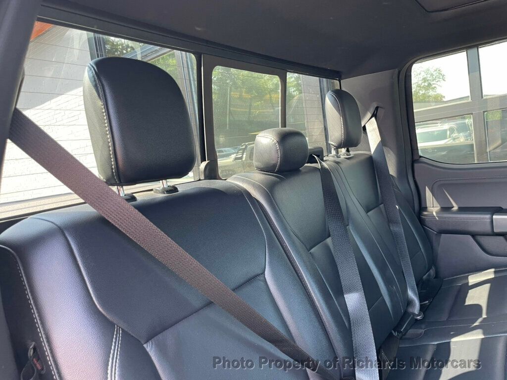 2024 Ford F-150 XLT 4WD SuperCrew 5.5' Box - Agate Black Metallic exterior view 18